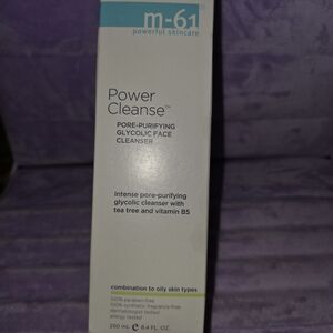 M-61 Power Cleanse Pore-Purifying Glycolic Face Cleanser - New